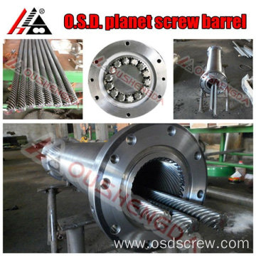 pvc planetary extruder screw barrel